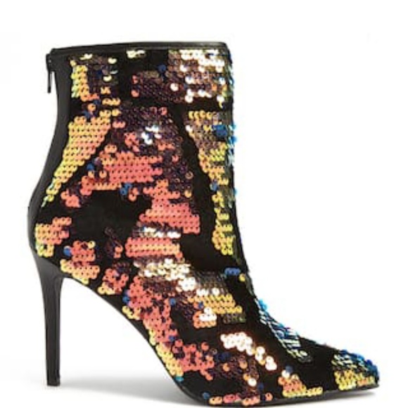 forever 21 sequin boots